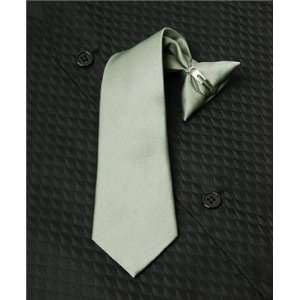  Infant / Toddler 8 Clip On Ties / Sage Baby