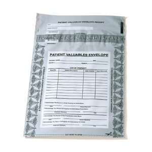  McKesson Patient Valuables Envelope 9X12   Case of 1000 