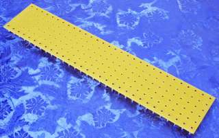 LONG Yellow Turret Terminal Board For Tube Audio Projects 300mm X 60mm 