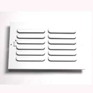   Horizontal Louvered 1 Way Curved Sidewall/Ceiling Register ABSWWH1C104