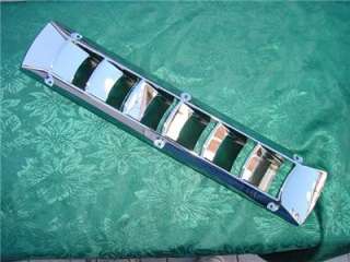 CHROME BAYLINER SEA RAY BOAT VENT LOUVER 17 7/8 LONG NEW FITS MANY 