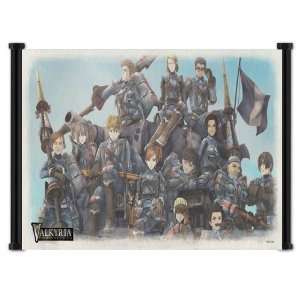  Valkyria Chronicles Game Fabric Wall Scroll Poster (24x15 