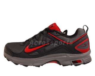 Nike Air Alvord 9 WS Dark Grey Red 2012 New Mens Trail Running Shoes 