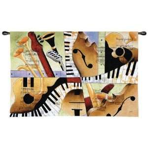   2896 WH Jazz Medley II Tapestry   Tom Grijalva