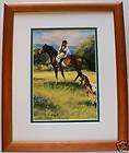 My Foal by Vel Miller Indian Child & Pony Framed Print