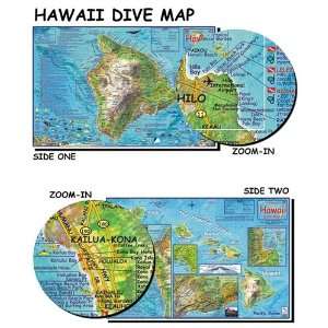  Hawaii Dive Map