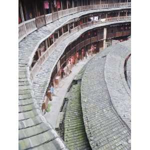Hakka Tulou Round Earth Buildings, Chengqilou, UNESCO World Heritage 