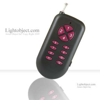 This sales is for a 12CH RF wireless remote control unit (no receiver 