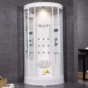 Ameristeam Whirlpool Steam Shower Enclosure With Ventilation Fan 