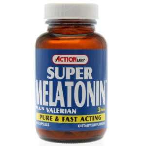     Super Melatonin Plus Valerian 60 Tablets