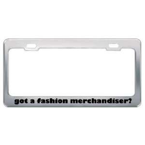 Got A Fashion Merchandiser? Career Profession Metal License Plate 