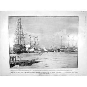   1906 VICTORIA ALBERT SHIP NORWAY ROYAL FAMILY HAAKON