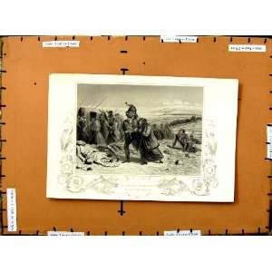   C1800 Scene Retreat Moscow Passage Berezyna War Army