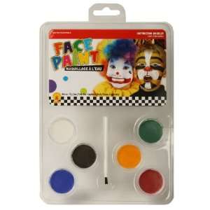   Costumes Face Paint Kit / White   Size One   Size 