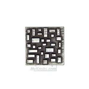 Emenee mini pewter accent tiles 13/16 x 13/16 small rectangles tile