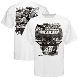  NASCAR Chase Authentics Jimmie Johnson Draft T Shirt 