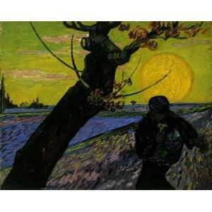  Sower, Arles 1888, The by Vincent van Gogh. Size 15.25 X 
