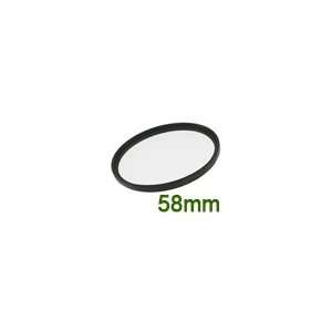  58mm Ultra thin Optical Glass UV Filter / Lens Protection 