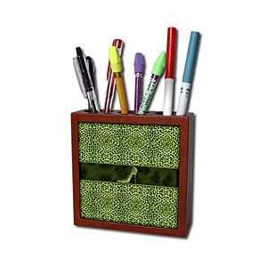   Print and Stiletto Heel   Tile Pen Holders 5 inch tile pen holder