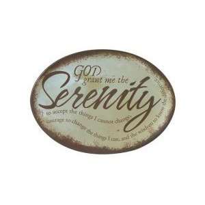 Serenity Prayer Mini Plate with Stand