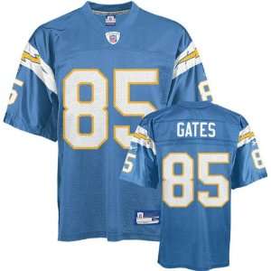  Antonio Gates Powder Blue Reebok NFL Replica San Diego 