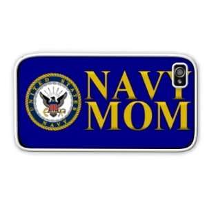  Navy USN Mom Apple iPhone 4 4S Case Cover White 