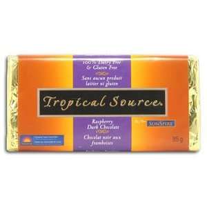 Tropical Source Raspberry Dark Chocolate   3 oz. (Pack of 4)  