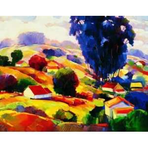 Valley by William Hannum. size 30 inches width by 24 inches height 