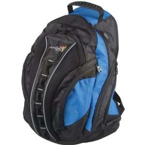  Arriba Cases LS 500 Blue and Black Deluxe padded Backpack 