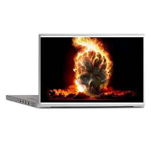  Laptop Notebook 8 10 Skin Cover Flaming Skull Everything 