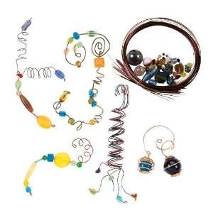  Award Winning Bead and Copper Wire Mobile Art Kit Toys & Games