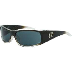 NEW ELECTRIC VALENCE SUNGLASSES BLACK CLEAR FADE/GREY  