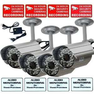  VideoSecu 4 Channel Network USB 2.0 DVR Security Camera 