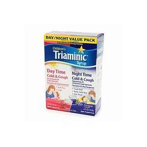 Triaminic day time and night time cough and cold relief syrup, combo 