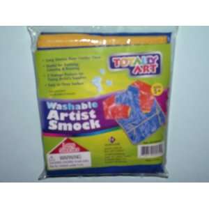  Totally Art Washable Artist Smock (Blue) Toys & Games