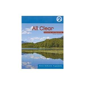    All Clear 2 Listening & Speaking, 3rd (third) Edition Books