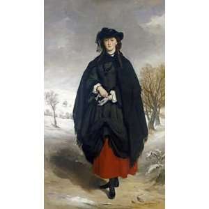  Portrait of Daisy Grant, The Artists Daughter by Sir francis Grant 