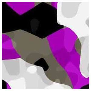 ArtScape 8 Purple Camouflage Pool Table Cloth  Sports 