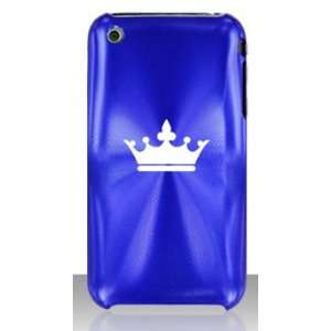  Apple iPhone 3G 3GS Blue C08 Aluminum Metal Case Crown 