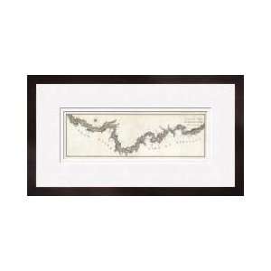  A General Map Of The River Ohio Plate 2 1796 Framed Giclee 