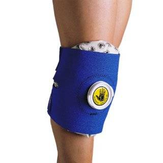 Body Glove 90145 Deluxe Ice Pack Knee and Elbow Wrap, Blue, Unisize