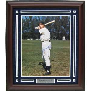 Joe DiMaggio Deluxe Framed Autographed/Hand Signed New York Yankees 