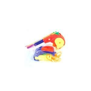   Color Mini Plastic Rubber Band Guns   Pack of 1 Dozen 