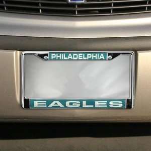  Philadelphia Eagles Chrome License Plate Frame
