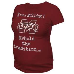   State Bulldogs T.Fisher Uphold the Tradition Maternity Tee Shirt