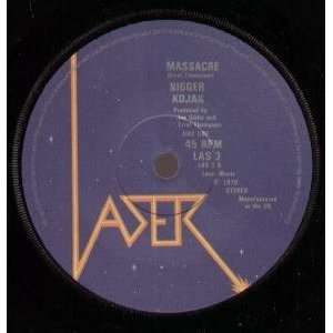  MASSACRE/SLR 7 INCH (7 VINYL 45) UK LASER 1979 NIGGER 