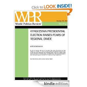 Kyrgyzstan Presidential Election Raises Fears of Regional Divide 