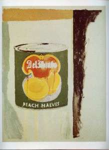 Andy Warhol   Peach Halves, 1991   Color Poster  