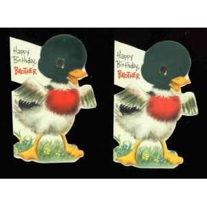  , ADORABLE    BIRTHDAY cards TO BROTHER (unsent) 
