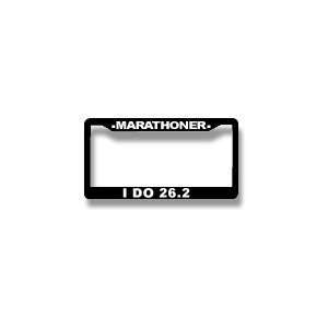  Marathoner I Do 26.2 License Plate Frame Automotive